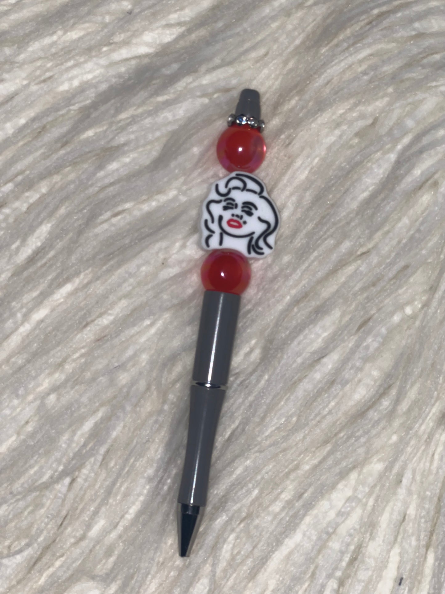 Silicone Focal Beaded Pens, Stylus Pen Combo