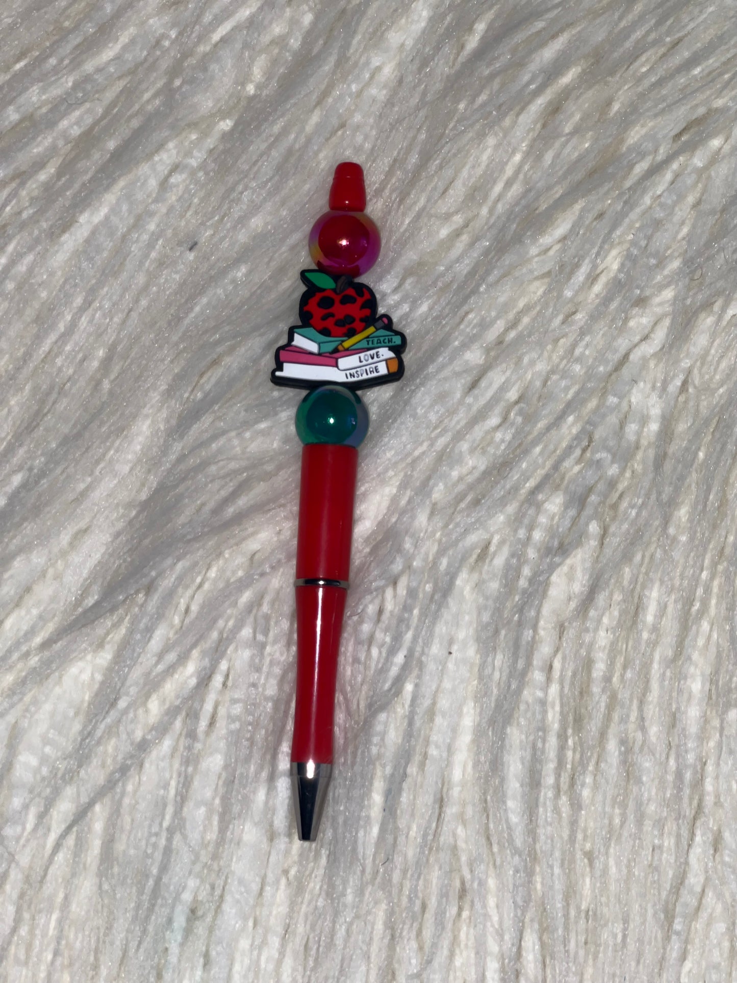 Silicone Focal Beaded Pens, Stylus Pen Combo