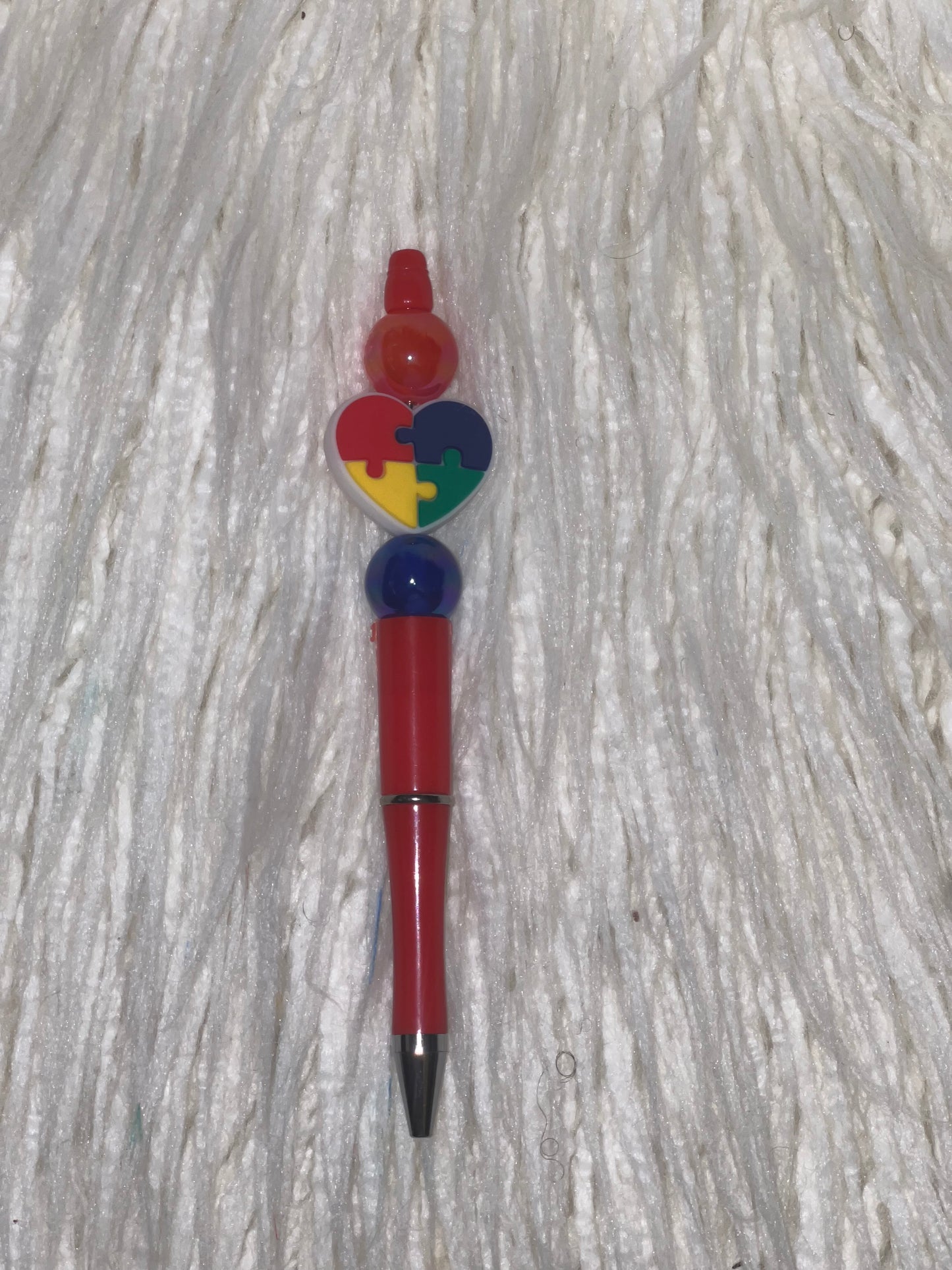 Silicone Focal Beaded Pens, Stylus Pen Combo