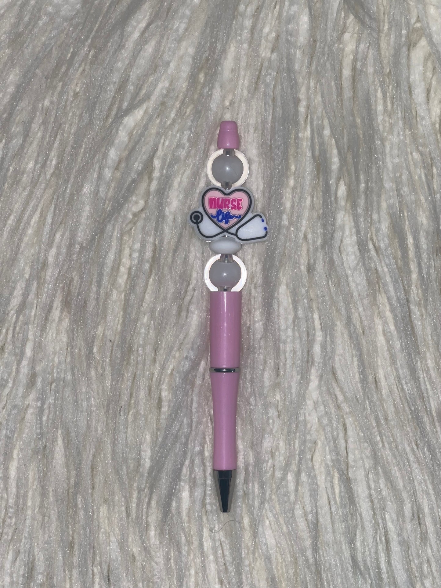 Silicone Focal Beaded Pens, Stylus Pen Combo