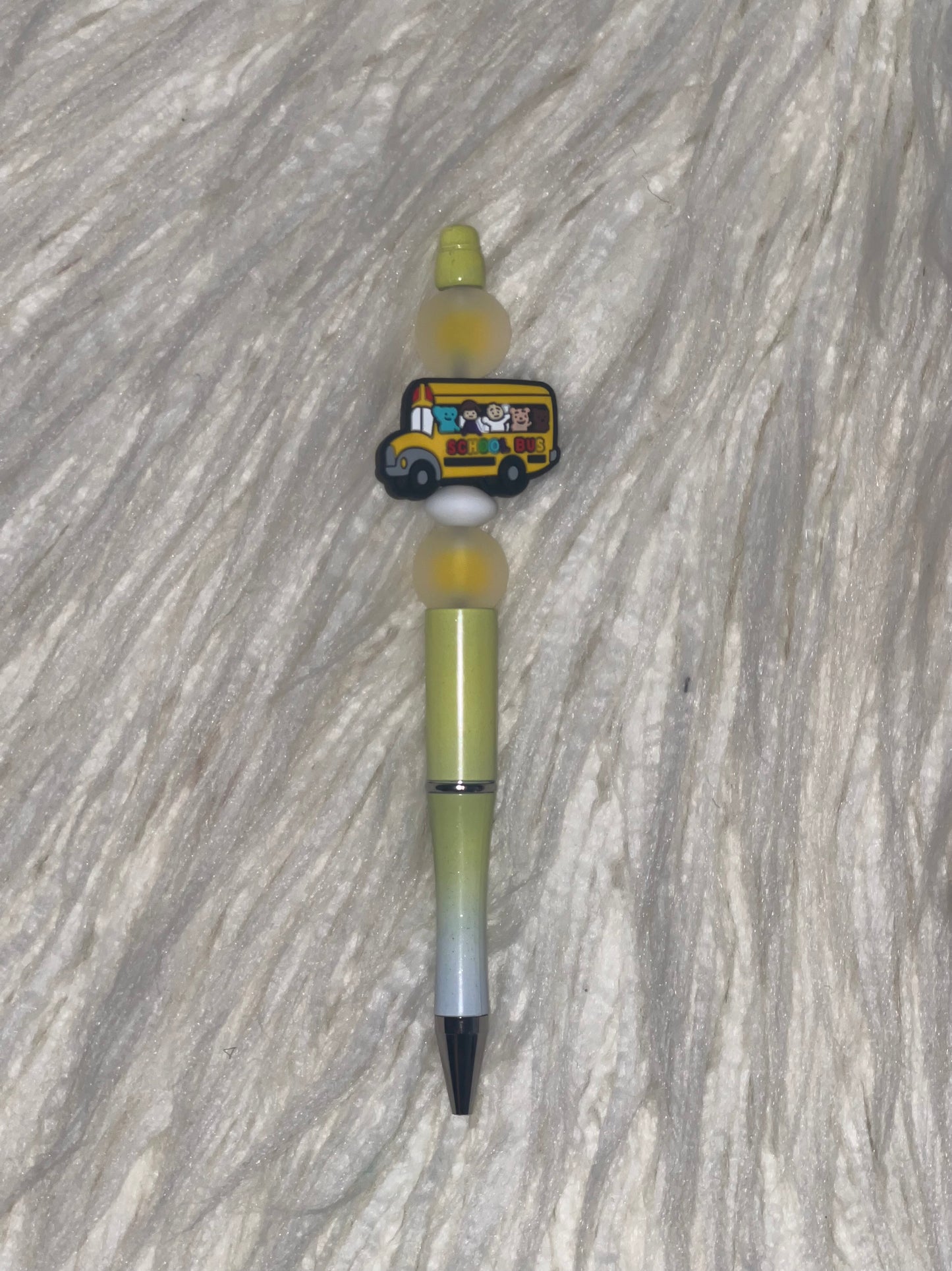 Silicone Focal Beaded Pens, Stylus Pen Combo